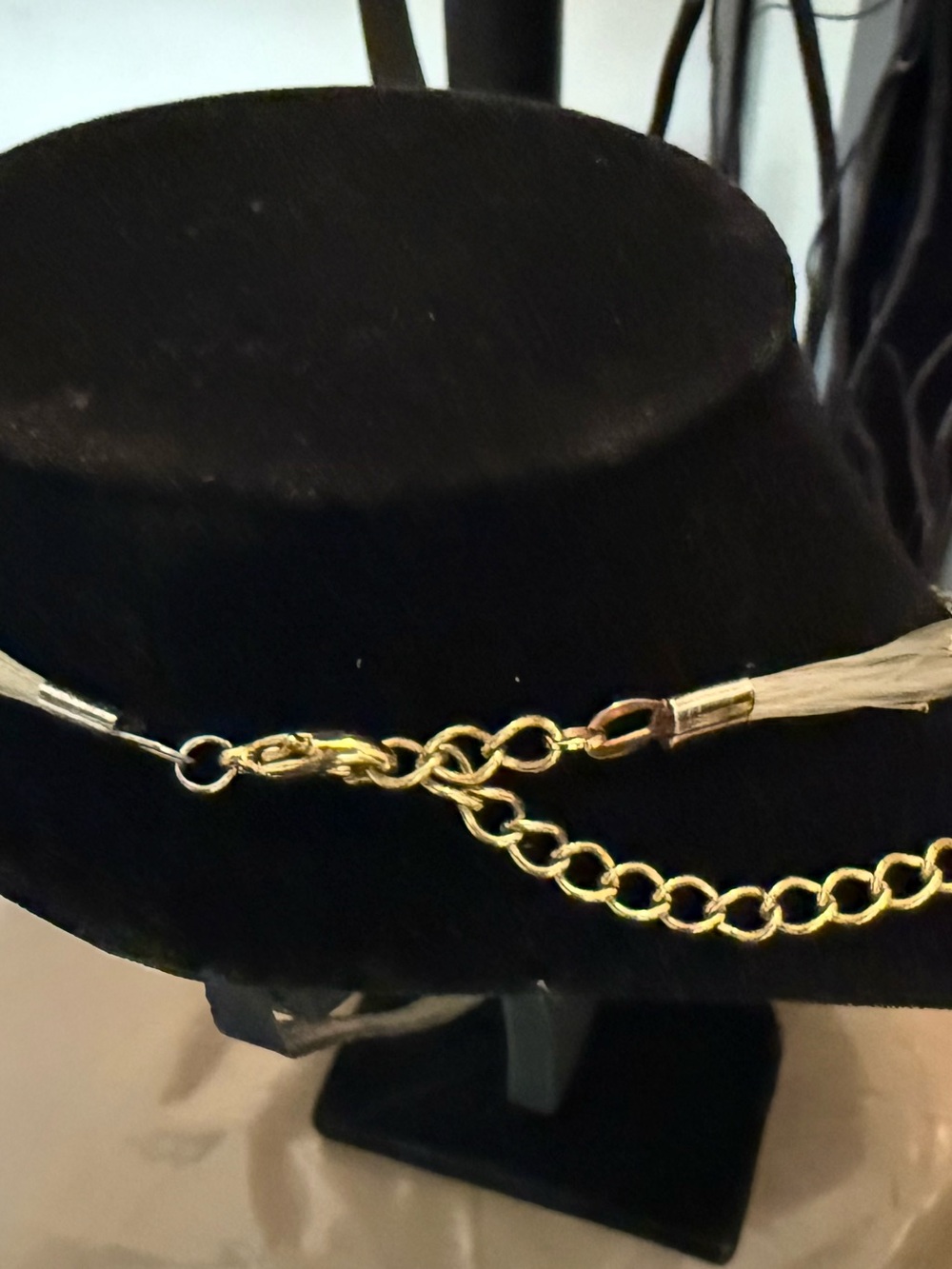 Multi-Strand Ivory and Bronze Seed Bead Necklace - Women Jewelry - Picture 3 of 3
